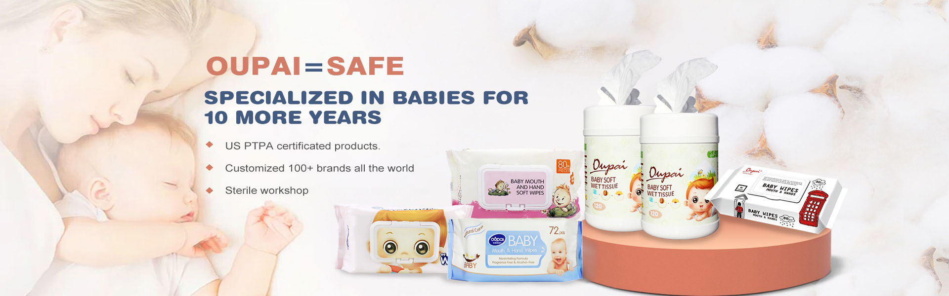 Wipes, lingettes sanitaires, masque,Wuhan Innovation Oupai Technology Co., Ltd.